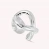 AGATHA FR Bague Ajustable ICONIQUE - Argenté -Colliers Soldes Magasin 02220475 050 MM 01