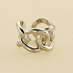 AGATHA FR Bague Ajustable ICONIQUE - Argenté