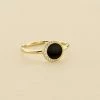 AGATHA FR Bague Fine MOONONYX - Onyx
