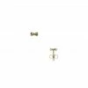 AGATHA FR Boucles D'oreilles Puces MINI NOEUD - Or Jaune -Colliers Soldes Magasin 02310001 790 TU 01