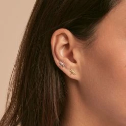 AGATHA FR Piercing Puce LIBELLULE - Argenté -Colliers Soldes Magasin 02320569 050 TU M1