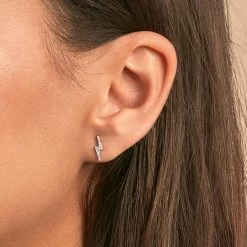 AGATHA FR Piercing Puce ECLAIR - Cristal / Argenté 5 AGATHA FR Piercing Puce ECLAIR - Cristal / Argenté -Colliers Soldes Magasin 02320652 136 TU M1