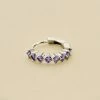 AGATHA FR Piercing Créole RADIANTE - Lilas -Colliers Soldes Magasin 02321218 229 TU 01
