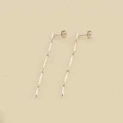 AGATHA FR Boucles D'oreilles Pendantes RADIEUX - Argenté