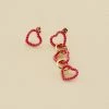 AGATHA FR Boucles D'oreilles Pendantes SESHA - Rose / Doré 2 AGATHA FR Boucles D'oreilles Pendantes SESHA - Rose / Doré -Colliers Soldes Magasin 02350945 315 TU 01