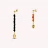 AGATHA FR Boucles D'oreilles Pendantes GAYNOR - Vert/orange 1 AGATHA FR Boucles D'oreilles Pendantes GAYNOR - Vert/orange -Colliers Soldes Magasin 02380369 380 TU 01