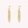 AGATHA FR Boucles D'oreilles Pendantes MINUIT - Doré -Colliers Soldes Magasin 02380417 157 TU 01