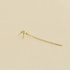 AGATHA FR Piercing Puce BIRDY - Doré