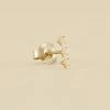AGATHA FR Piercing Puce TRIOSTAR - Doré -Colliers Soldes Magasin 02390055 157 TU 01