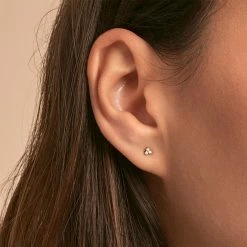 AGATHA FR Piercing Puce MINPUNTA - Cristal / Doré -Colliers Soldes Magasin 02390057 137 TU M1