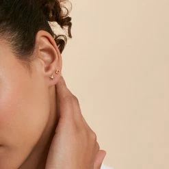 AGATHA FR Piercing Puce ESTREMAR - Doré -Colliers Soldes Magasin 02390071 157 TU M1