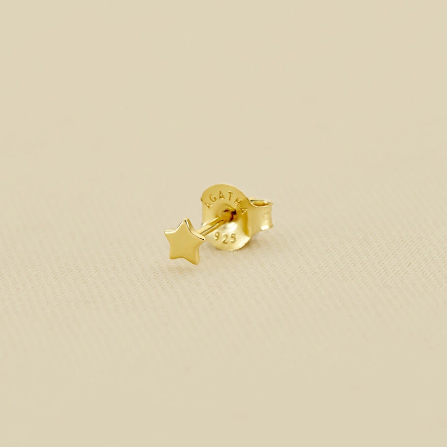 AGATHA FR Piercing Puce STARRY - Doré 3 AGATHA FR Piercing Puce STARRY - Doré