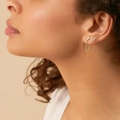 AGATHA FR Piercing Puce CROISSAN - Cristal / Doré 7 AGATHA FR Piercing Puce CROISSAN - Cristal / Doré -Colliers Soldes Magasin 02390082 137 TU M1