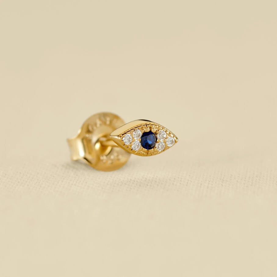 AGATHA FR Piercing Puce AZUL - Bleu / Doré 3 AGATHA FR Piercing Puce AZUL - Bleu / Doré