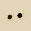 AGATHA FR Boucles D'oreilles Pendantes MOONONYX - Onyx -Colliers Soldes Magasin 02390264 276 TU 01