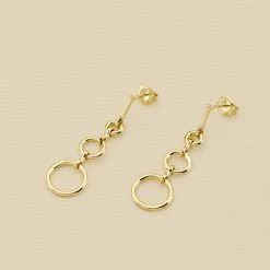 AGATHA FR Boucles D'oreilles Pendantes PHILRING - Doré