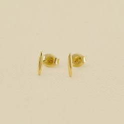 AGATHA FR Boucles D'oreilles Puces RADIEUX - Doré