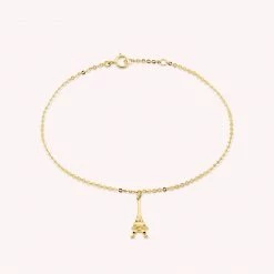 AGATHA FR Bracelet Souple MINITOUR - Or Jaune