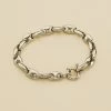 AGATHA FR Bracelet Souple ETREINTE - Argenté -Colliers Soldes Magasin 02420706 050 TU 01