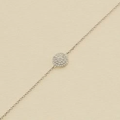 AGATHA FR Bracelet Souple CRISTAL - Cristal / Argenté