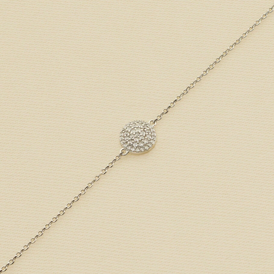 AGATHA FR Bracelet Souple CRISTAL - Cristal / Argenté 3 AGATHA FR Bracelet Souple CRISTAL - Cristal / Argenté