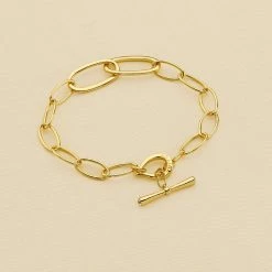 AGATHA FR Bracelet Souple CHAIN - Doré
