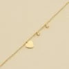 AGATHA FR Bracelet Souple CORAZON - Cristal / Doré -Colliers Soldes Magasin 02490027 137 TU 01