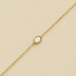 AGATHA FR Bracelet Souple ATMA - Nacre /rose -Colliers Soldes Magasin 02490079 642 TU 02