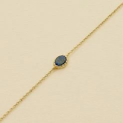 AGATHA FR Bracelet Souple ATMA - Lapis/ Bleu -Colliers Soldes Magasin 02490079 857 TU 02