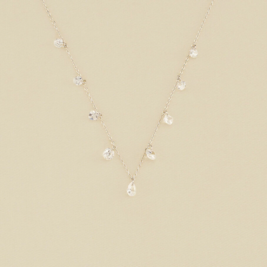 AGATHA FR Collier Ras Du Cou PETILLE - Cristal / Argenté 3 AGATHA FR Collier Ras Du Cou PETILLE - Cristal / Argenté