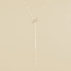 AGATHA FR Sautoir GEMINI - Cristal / Argenté