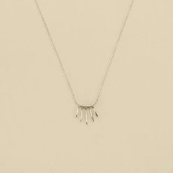 AGATHA FR Collier Mi-long RADIEUX - Argenté