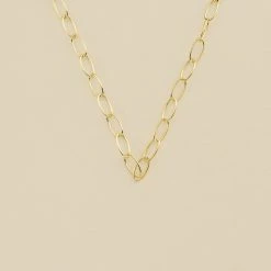 AGATHA FR Collier Mi-long CHAIN - Doré