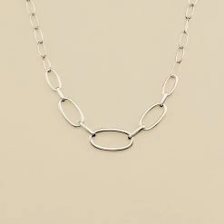 AGATHA FR Collier Ras Du Cou CHAIN - Argenté