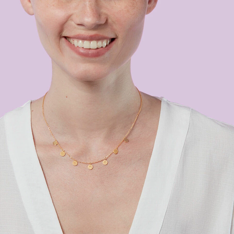 AGATHA FR Collier Ras Du Cou O'SOLEIL - Doré 4 AGATHA FR Collier Ras Du Cou O'SOLEIL - Doré – Image 2