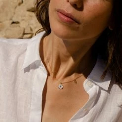 AGATHA FR Collier Ras Du Cou CYCLADES - Rose Pâle/ Doré -Colliers Soldes Magasin 02681160 895 TU M2