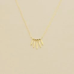 AGATHA FR Collier Mi-long RADIEUX - Doré